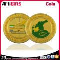 Factory supply cheap military coins with logo